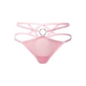 POSSESS ME FISHNET PANTY Pink NWT Killstar Medium